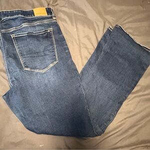 American Eagle Dark Blue Stretch Jeans